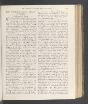 Mrs. Reuben dawson's thank-offering