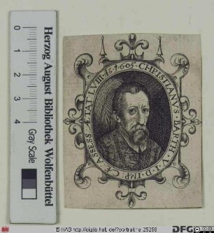 Bildnis Christian (von) Barth