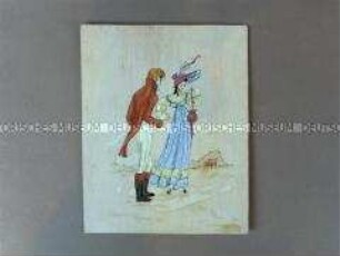 Wandbild: Mode um 1880/1890