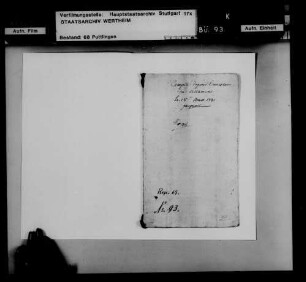Compte depuis L'ouverture du testament le 18 aout 1731.