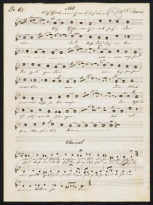 Alt, Choral