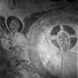 Wandgemälde "Das himmlische Jerusalem", Feldebrő, Ungarn