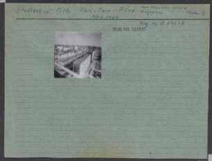 Straßenansichten. Berlin, Mitte, Karl-Marx-Allee (1949-1961 Stalinallee)