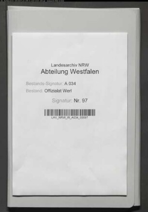 Protocollum obligationum ex contractuum des Gogerichts Attendorn