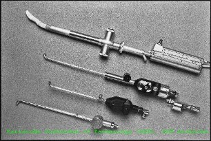Detailaufnahme von steuerbaren Instrumenten der Hauptabteilung Ingenieurtechnik (HIT) für die minimalinvasive Chirurgie (MIC)