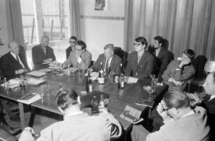 Freiburg: Haus der Jugend; Internationaler Jugendfilmkongress, Pressekonferenz