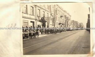 Parade der Wehrmacht in Lodz