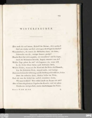 Winterfreuden.