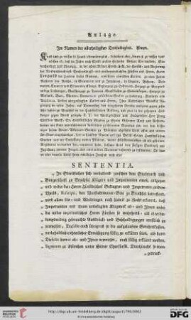 Sententia