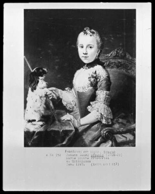 Bildnisse der Familie von Holzhausen — Bildnis der Marie Sophie Friederike von Holzhausen