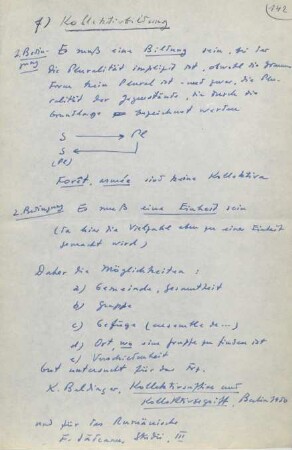 142-146, f) Kollektivbildung