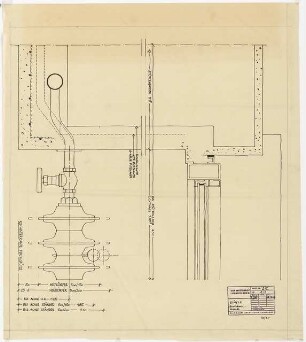 GDF Wüstenrot, Ludwigsburg Innenausbau: Stütze Eingangshalle: Details 1:1