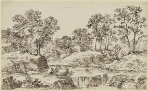 Baumreiche Landschaft