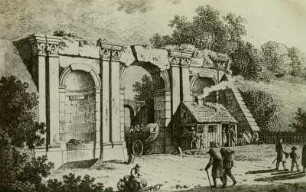 Das ehemalige Weisse Thor 1811