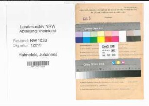Entnazifizierung Johannes Hahnefeld , geb. 03.09.1915 (Polizeibeamter)