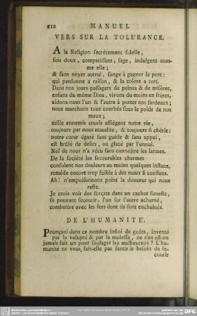 De L'Humanité