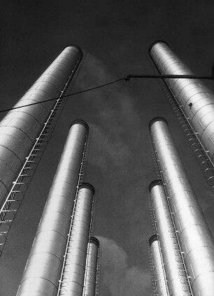 Schornsteine, Ford-Fabrik in Dearborn, Detroit