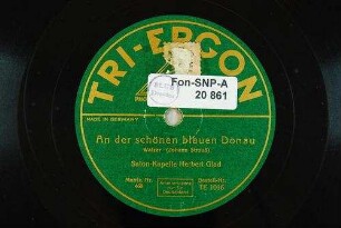 An der schönen blauen Donau : Walzer / (Johann Strauß)