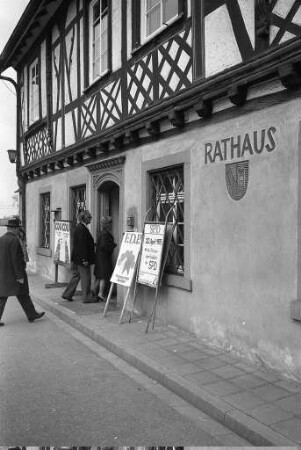 Kommunalwahl und Wahl des Ortschaftsrats in Grötzingen am 20. April 1975