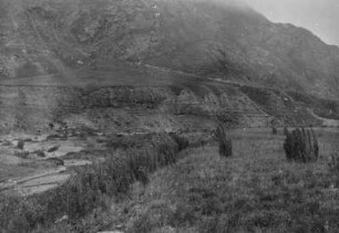 Flussbett : Ein Flussbett im Tian Shan Hochgebirge