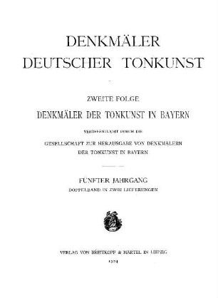 Werke Hans Leo Hasslers. 2,1, Bemerkungen zur Biographie Hans Leo Hasslers und seiner Brüder, sowie zur Musikgeschichte der Städte Nürnberg und Augsburg im 16. und zu Anfang des 17. Jahrhunderts