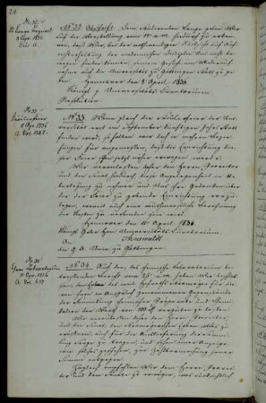 Ankauf des chemischen Laboratoriums des verstorbenen Professors Stromeyer.
