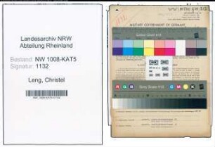 Entnazifizierung Christel Leng , geb. 19.10.1919 (Aufseherin)
