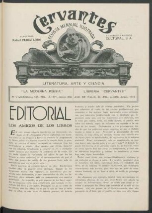Editorial - Los amigos de los libros