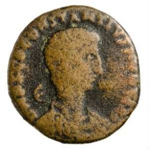 Münze, Aes 3, 351 - 355 n. Chr.