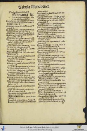 Tabula presentis operis