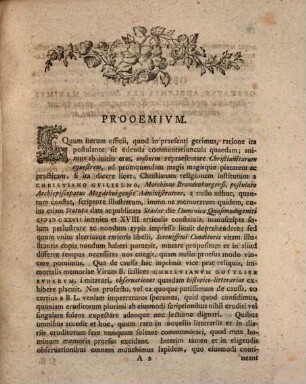 Procancellarivs Henricvs Gottlieb Francke Ad Examina Consveta Svmmorvm In Philosophia Honorvm Candidatos Invitat : Insunt singularia quaedam Historico-litteraria