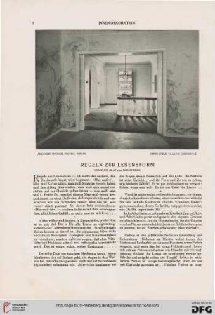 Regeln zur Lebensform