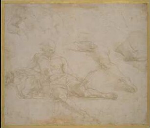 Studie zum Diogenes der "Schule von Athen"