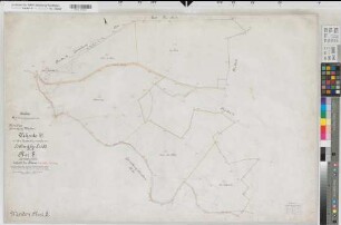 Hünsborn (Wenden), Teilung Hillmicke, Urkarte II Wenden Flur 8