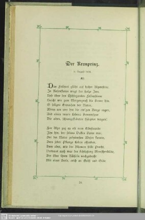 Der Kronprinz