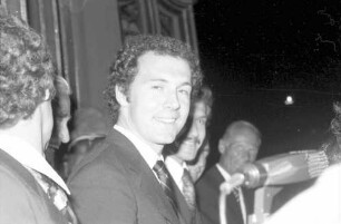 Badenweiler: Empfang des Fußballclubs Cosmos New York in Badenweiler mit Franz Beckenbauer und Fritz Walter