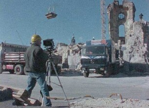 Wiederaufbau Frauenkirche Dresden 1993