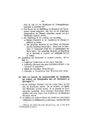 Sind im Interesse des Turnunterrichts die Turnstunden den Lehrern als Pflichtstunden oder als Überstunden zu übertragen?