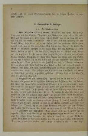 II. Germanische Heldensagen