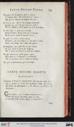 Canto decimo quarto