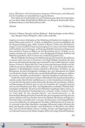 Gerhard A. Wagner: Das geht auf keine Kuhhaut! - Redewendungen aus dem Mittelalter. Stuttgart: Theiss-Verlag 2011. 160 S., schw.-weiß Abb.