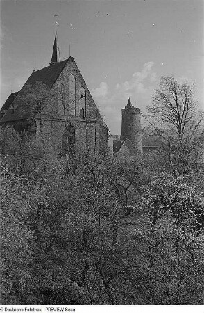 Bautzen. Michaeliskirche und Alte Wasserkunst
