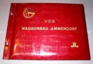 Fotoalbum zum Besuch Fred Oelßners im VEB Waggonbau Ammendorf