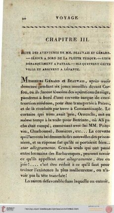 Chapitre III