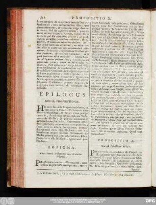 Propositio X. Vera est Christiana Religio.
