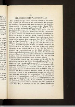IX. Der tschechoslowakische Staat