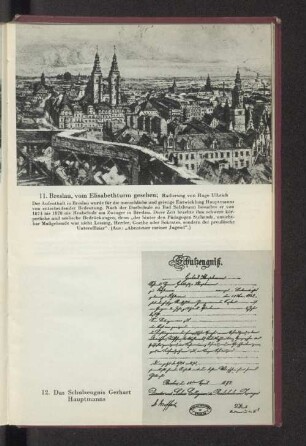 12. Das Schulzeugnis Gerhart Hauptmanns