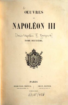 Oeuvres de Napoléon III. 2