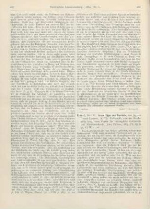 268-269 [Rezension] Einert, E., Johann Jäger aus Dornheim, ein Jugendfreund Luthers