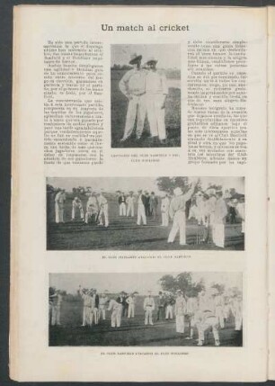 Un match al cricket